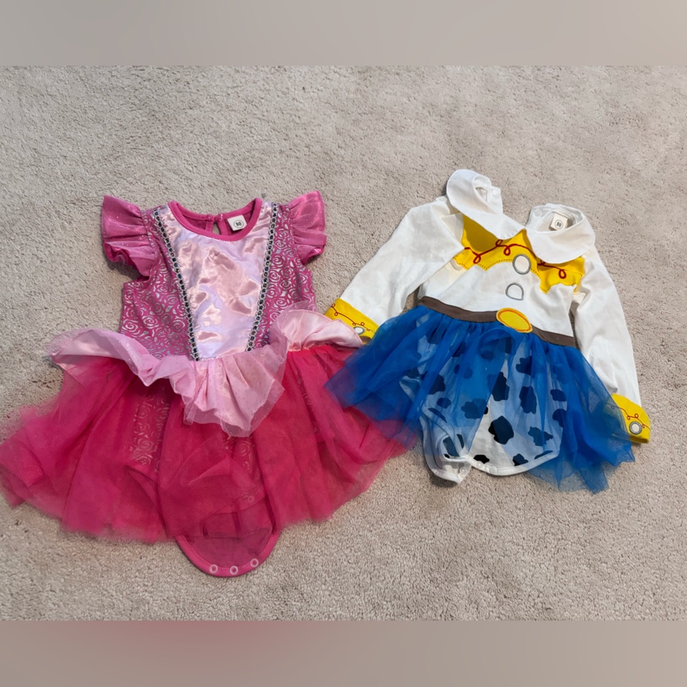 Infant girls disney costume dresses